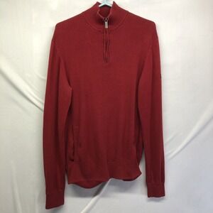 Kenneth Cole Sweater Pullover Size Medium 1/4 zip Up
